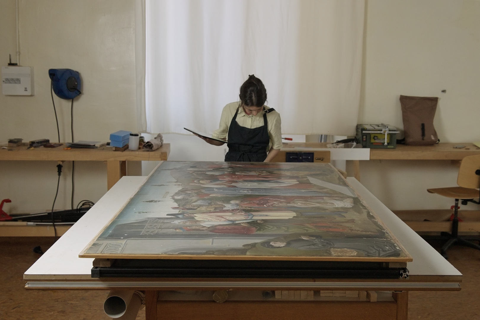 Image tirée du film Usson, le mystère du tableau